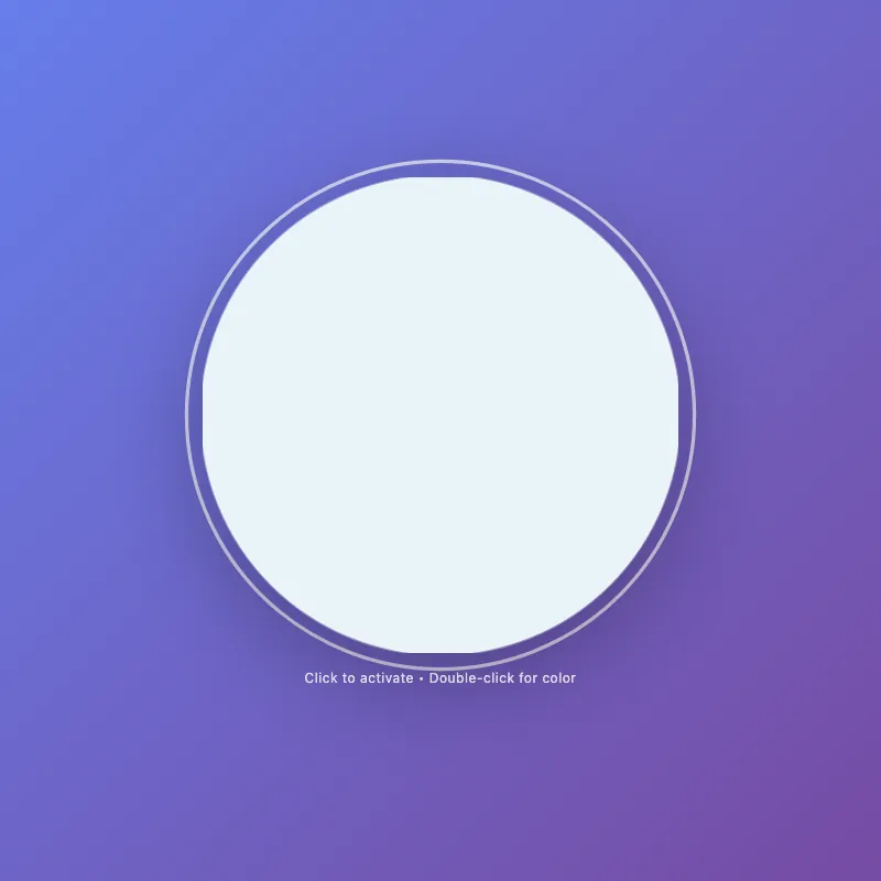 Render of circle · chain · Haiku 4.5, step 005