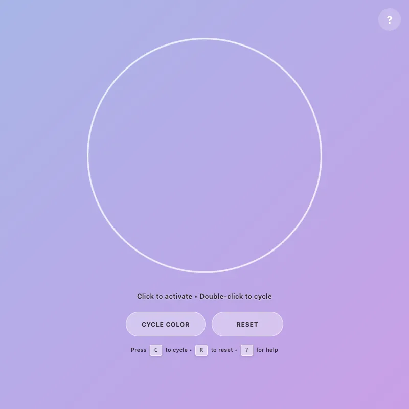 Render of circle · chain · Haiku 4.5, step 041