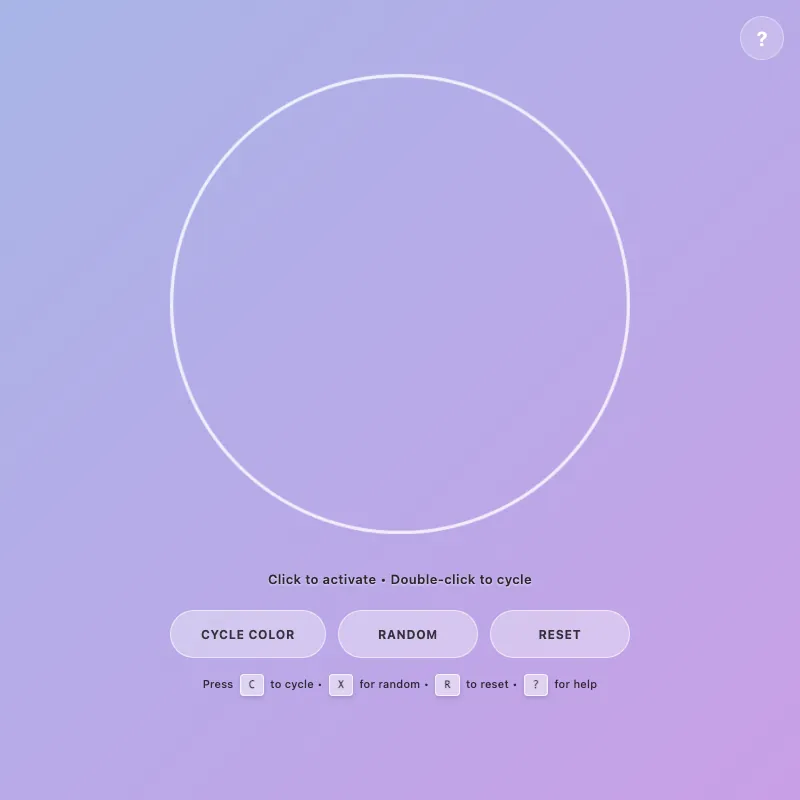 Render of circle · chain · Haiku 4.5, step 047