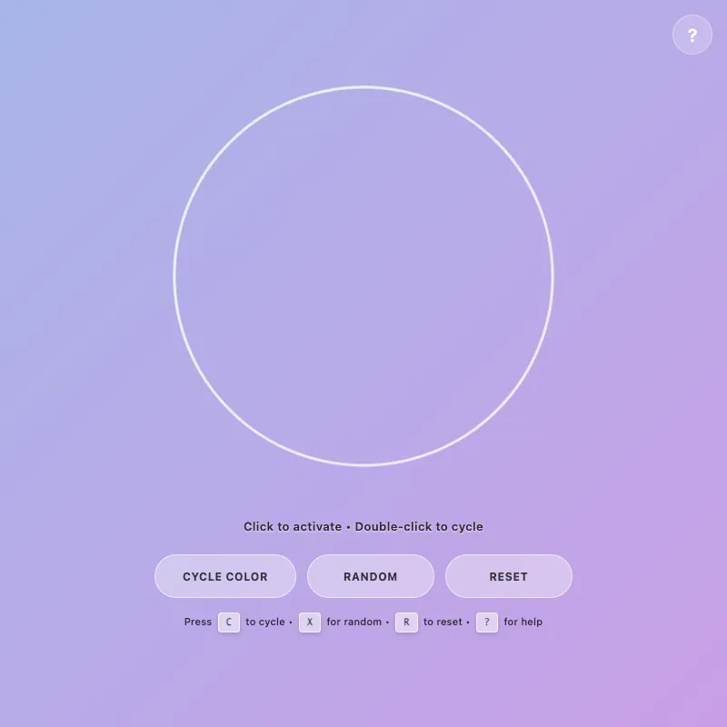 Render of circle · chain · Haiku 4.5, step 052