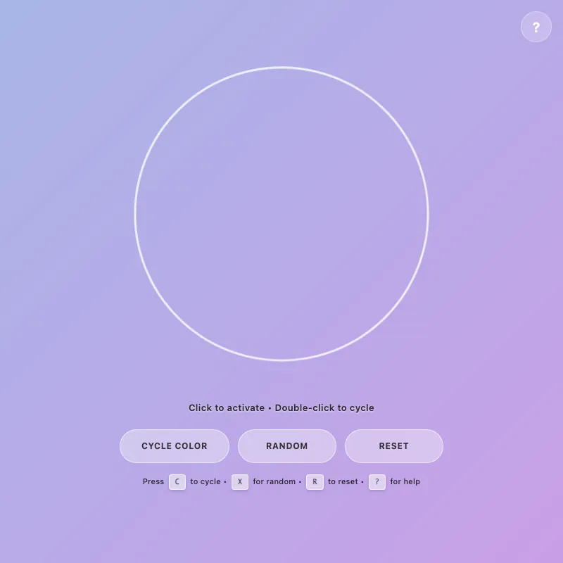 Render of circle · chain · Haiku 4.5, step 053