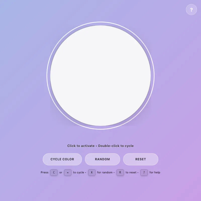 Render of circle · chain · Haiku 4.5, step 059