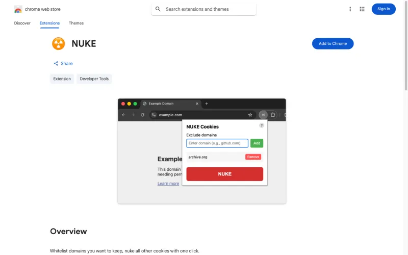 Nuke in use